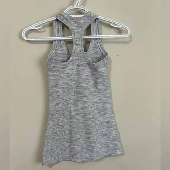 Lululemon Light Gray Tank Top - Picture 3 of 4